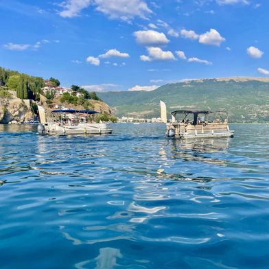 Balkan Ohrid lake